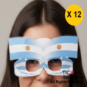 ANTEOJO ARGENTINA BANDERA x 12